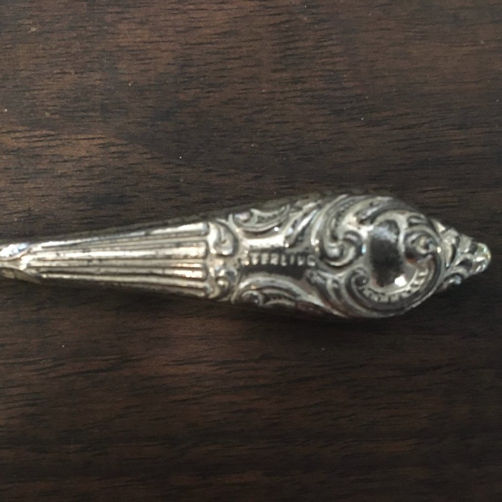 Antique Victorian 1800s Sterling Silver Manicure T - Picture 6 of 12